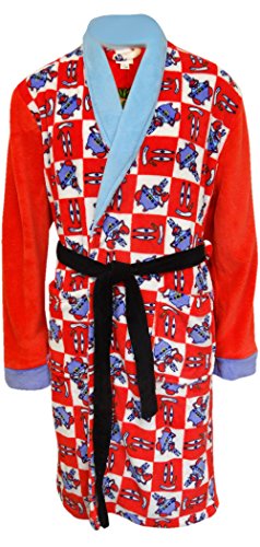 Underboss Mens Mr. Krabs Adult Plush Robe (Large/X-Large)