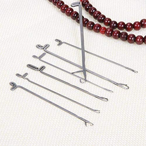 Brxmpn 7 Agujas De Ganchillo De Varios Tamaños, Herramientas para Tejer, Agujas con Gancho, Manualidades, para Cabello, Crochet Y Fabricación De Alfombras.