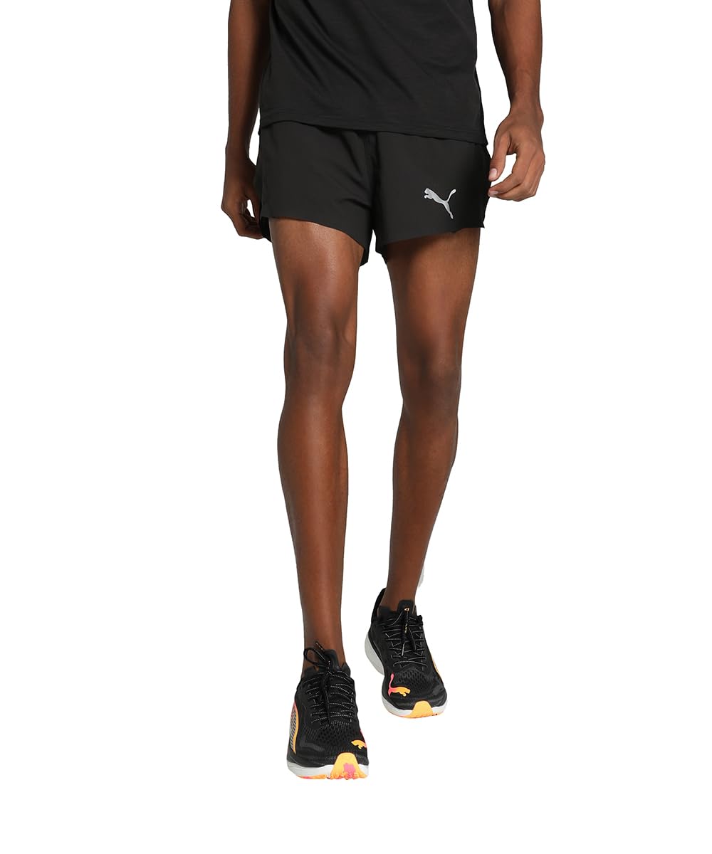 Puma Men's Black Ultraweave Velocity 3´´ Split Shorts L