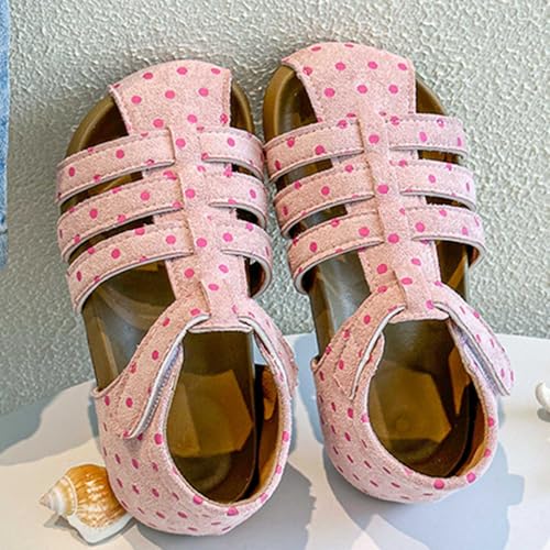 IWIHMIV Girls Athletic Sandals Summer Outdoor Child Lightweight Non Slip Breathable Closed Toe Sport Sandals3