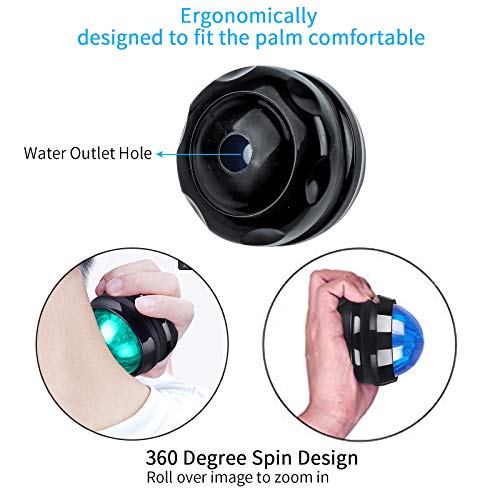 Image of WOVTE Massage Ball, Lacrosse Balls, Self Massage Tool for Sore Muscles, Shoulders, Neck, Back, Foot, Body, Deep Tissue, Trigger Point, Muscle Knots, Yoga and Myofascial Release