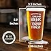 shop4ever That's What I Do I Drink and I Know Things Laser Engraved 16 oz. Beer Pint Glass Funny Drinking Beer Glass