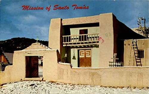 Mission Of Santa Tomas Trampas, New Mexico NM Original Vintage Postcard 1983