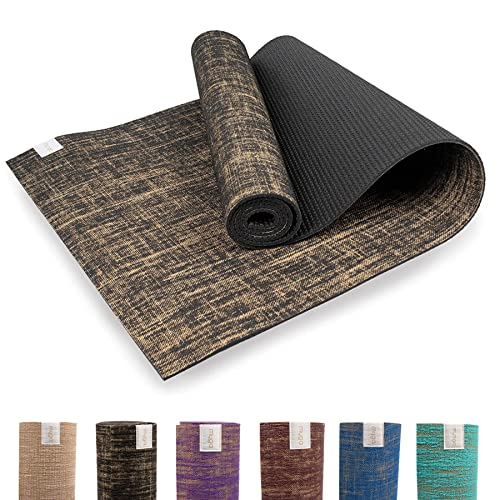 Myga Jute Yoga Mat - Black