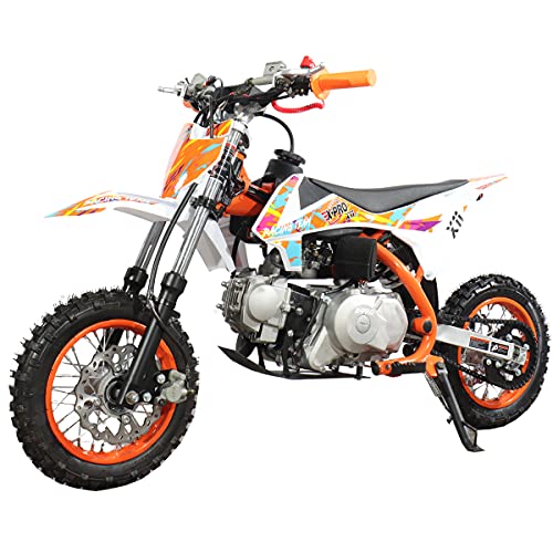 X-PRO X11 110cc Dirt Bike Gas Dirt Bike Pit Bikes Dirt Pitbike with Automatic Transmission, Electric Start,10
