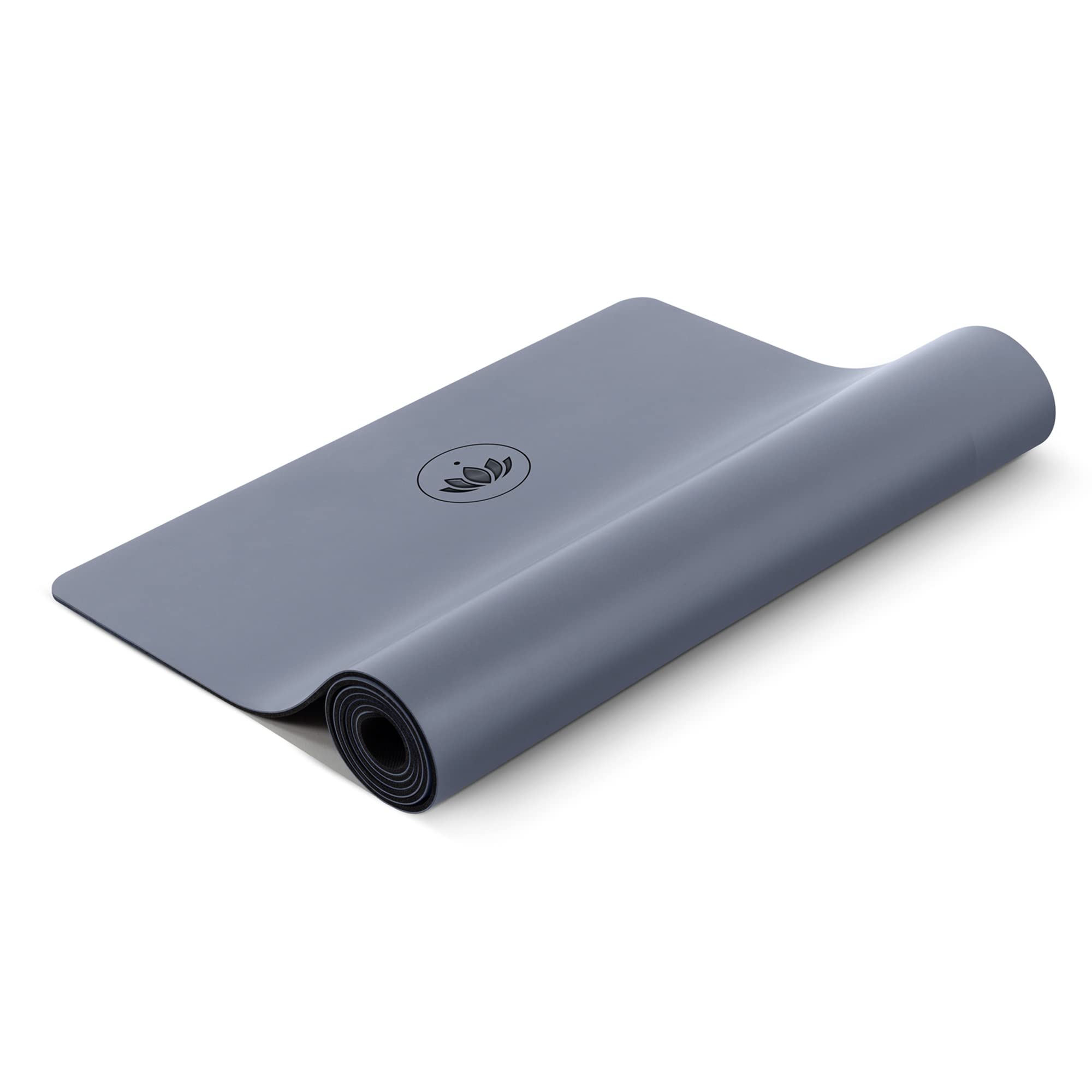LOTUSCRAFTS Tapis de yoga antidérapant, modèle Pure, idéal pour les styles de yoga dynamiques, fabriqué en caoutchouc naturel, parfait aussi pour le pilates