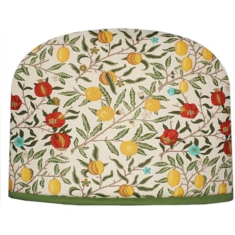 Blue Moon Tea Cozy - William Morris Fruit Tea Cozy - Large Double Insulated Teapot Tea Cozy - Made in The USA Cover