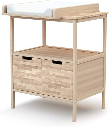 pine baby changing table