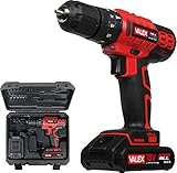 EFFICIENZA: il trapano avvitatore a 2 velocità con percussione Valex M-TAP 18 ha una struttura compatta e un peso contenuto ed è alimentato da un motore a batteria da 18V (senza fili). Equipaggiato con mandrino autoserrante con diametro 10 mm, trasmissione con ingranaggi in acciaio e 18+1+1 posizioni della frizione. Coppia torsione Max 48 Nm. Dotato di livella. Impugnatura morbida e luce LED.