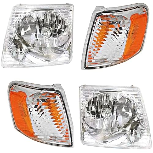 Garage-Pro Headlight KIT For Ford Explorer Sport Trac 2001-2005