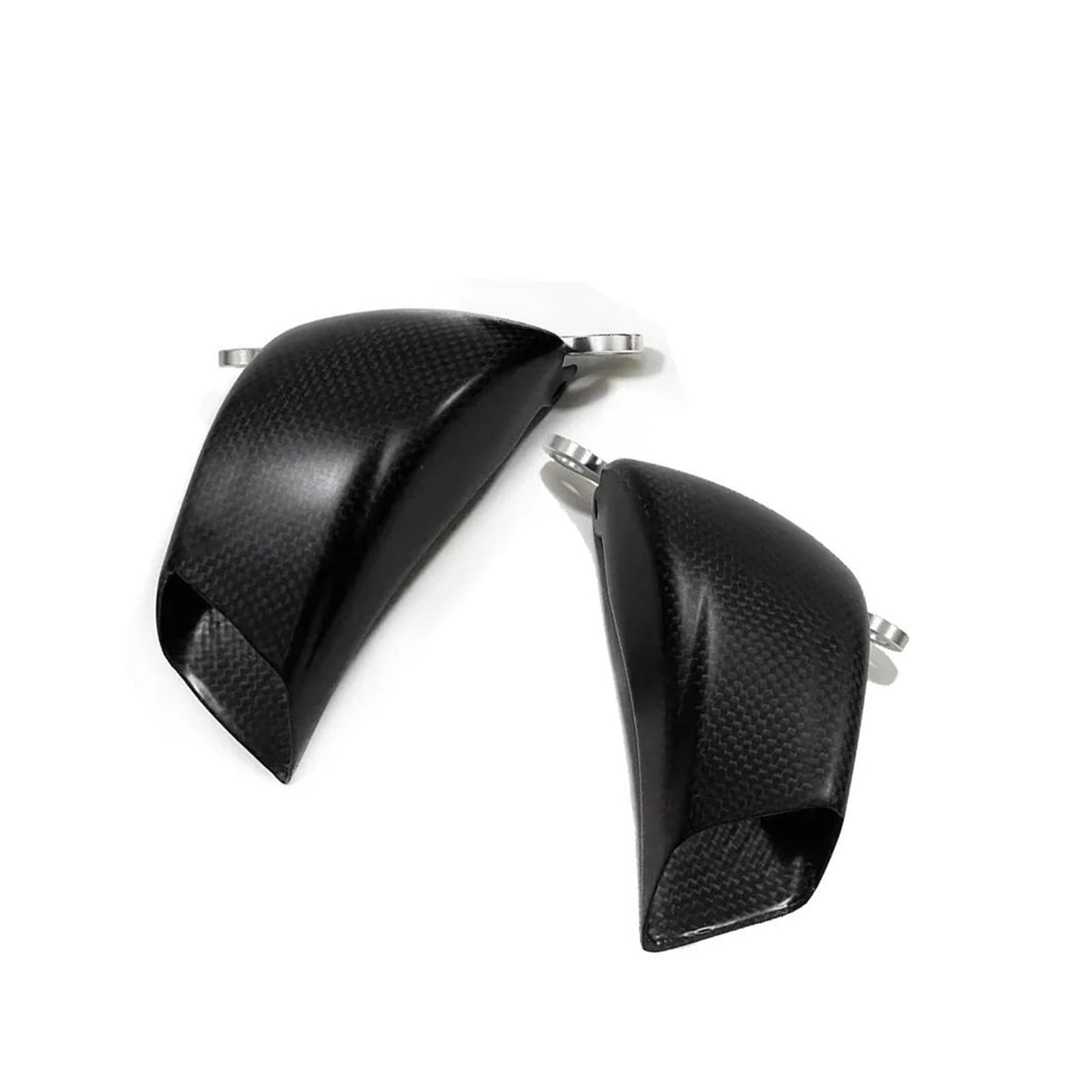Ajuste para Yamaha YZF-R1 Accesorio Pinza de Fibra de Carbono Cubierta del radiador conductos de Aire Freno refrigeración disipador de Calor Enfriador de Pinza de Freno(Matte)