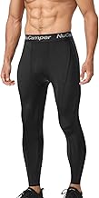 NuCamper Men's Compression Trousers Running Leggings, Long and Breathable, Base Layer Tights for Fitness Running
