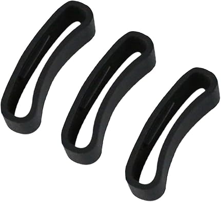 silicone rubber Strap Loop Replacement for SUUNTO ambit 24mm Strap backup 3 Pices