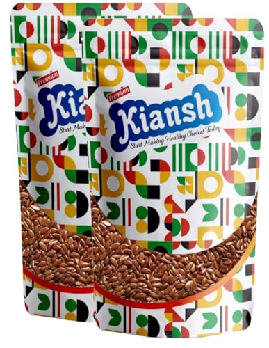 Image of Kiansh Seeds (Alsi /Flax Seeds, 400g)