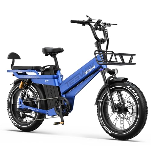 TESWAY 52V 3600W Dual Motor Ebike 200Miles Longest Range Electric