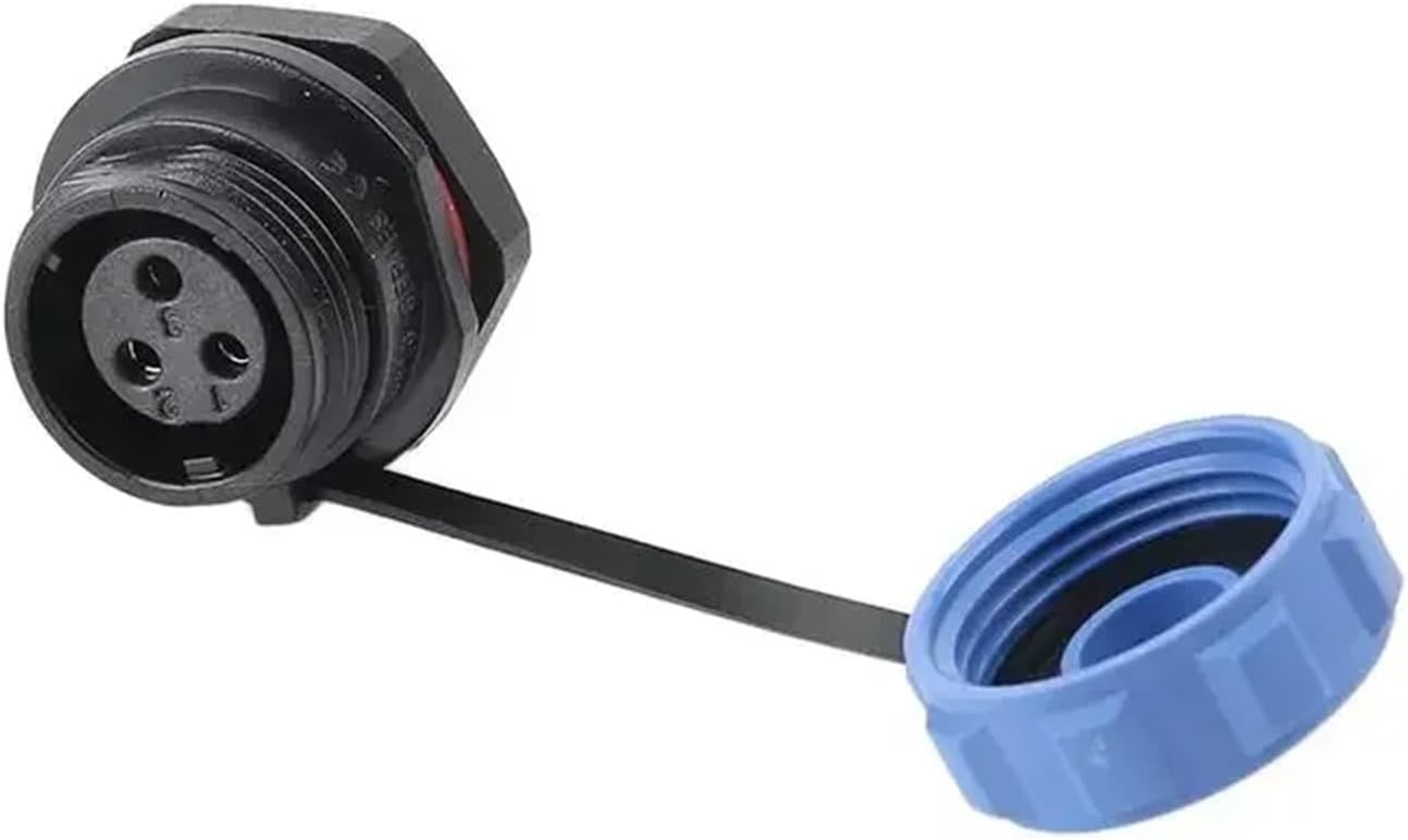 SP13 SP1310/P SP1312/S SP1311/S IP68 Male Female Socket Connector Adapter 2Pin 3Pin 4Pin 5Pin 6Pin 7Pin 9Pin(SP1312 Female Socket,Tail II (5-8mm),5pin)