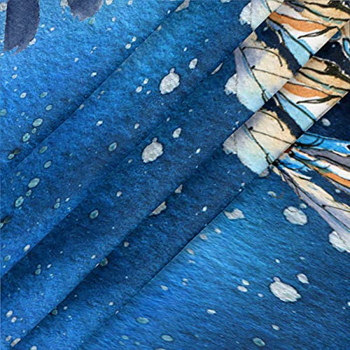 Galaxy Ethnic Dream Catcher Tablecloth, Round Fitted Tablecloth With Elastic Edged Washable Polyester Table Cover For Indoor Outdoor Party Wedding Use - Fits Tables Up To 36"-42" Diameter #TOP3