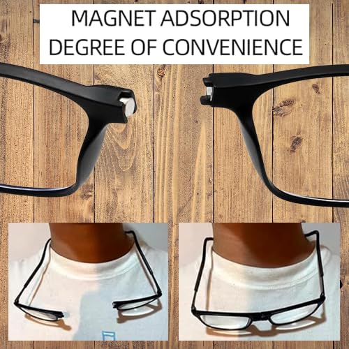 Image of OTTAVO Magnetic Reading Glasses with Adjustable Neck Strap,