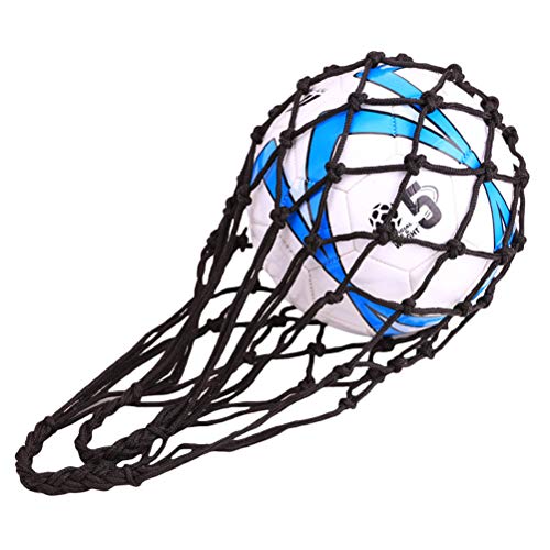 LIOOBO sterke sportbal-nettas individuele basketbal-volleybal-voetbaldrager (zwart) - Image 5