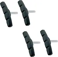 Kit 2 Pares De Sapata de Freio Pino 70 mm V-Brake Cantilever PACO