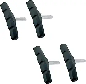 Kit 2 Pares De Sapata de Freio Pino 70 mm V-Brake Cantilever PACO