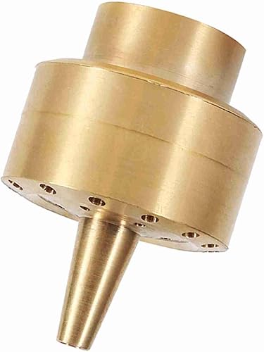 Miniatura 7 de Cabezales de boquilla de fuente de latón, chorro de columna multidirección para estanque, jardín, paisaje, exterior, agua, rociador, decoración de