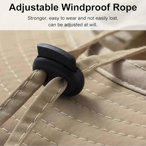 SagaSave Chapéu de pesca, aba larga, proteção solar, proteção UV, FPS 50+, chapéu de proteção respir