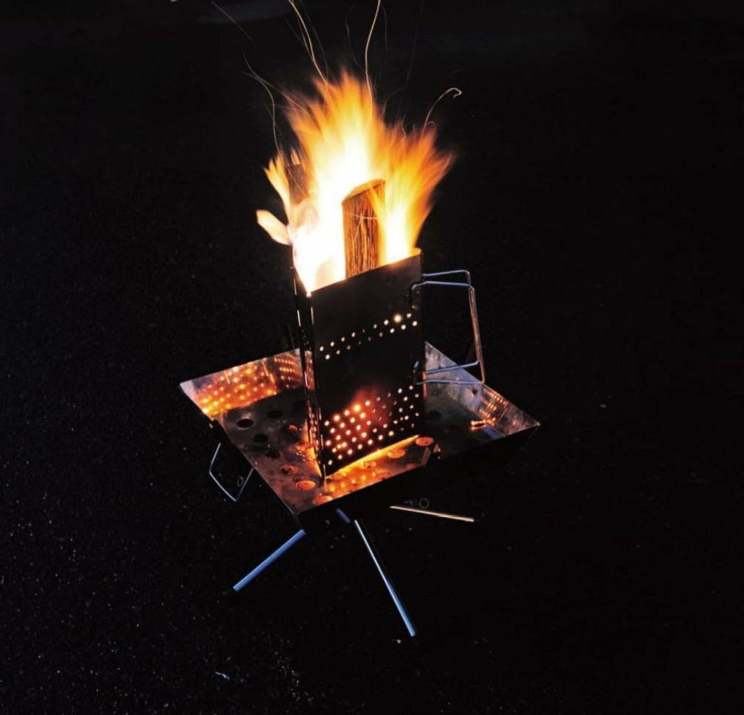 UNIFLAME バーベキュー 用品 チャコスタII ラージ シルバー 焚き火 Amazon.co.jp: バーベキュー 用品 チャコスタII ラージ シルバー