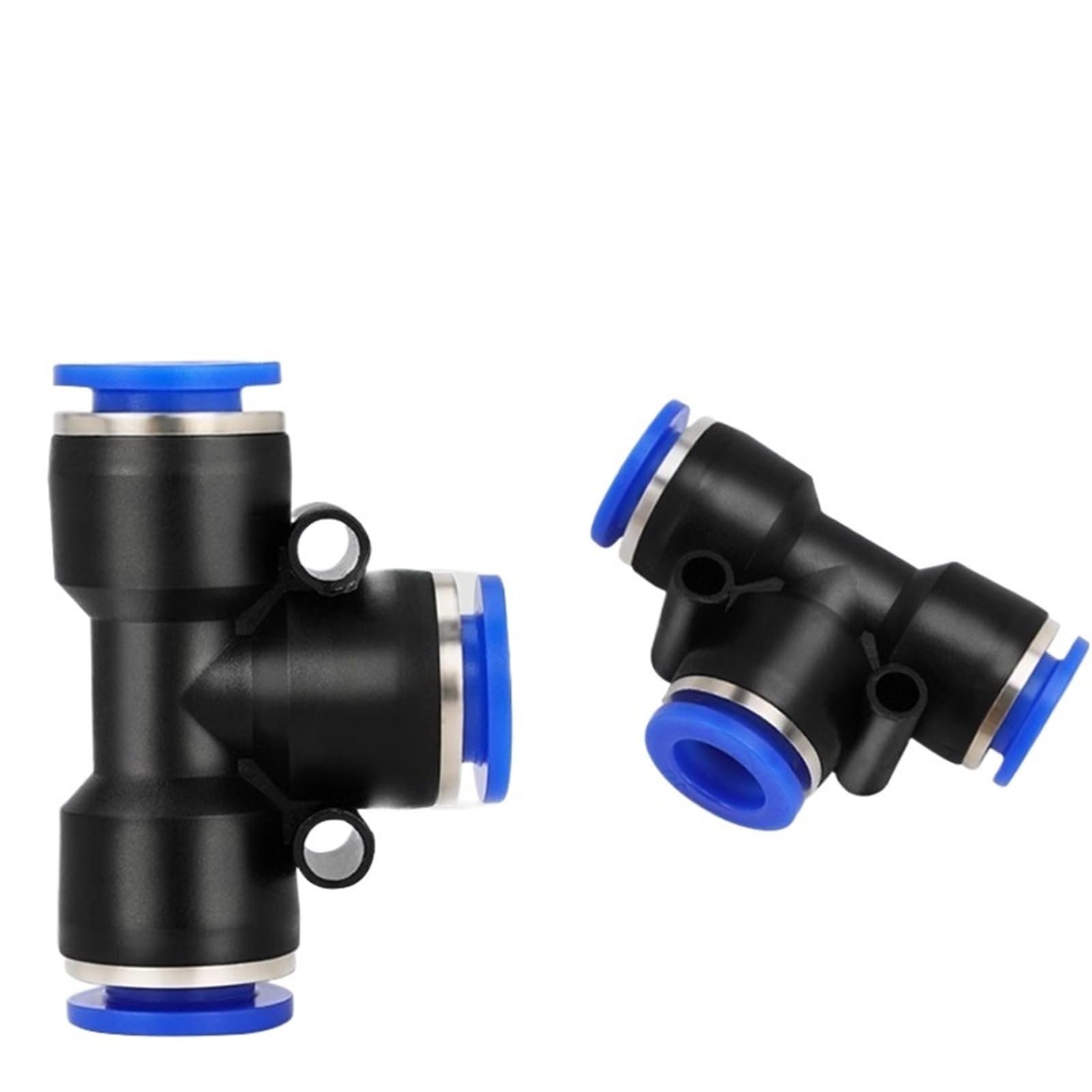 Conectores neumáticos rápidos de 20/50 piezas, conectores de manguera de aire, plástico PE, PEG, 4 mm, 6 mm, 8 mm, 10 mm y 12 mm.(PEG 8-6,20 PCS)