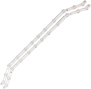 HABITZ LEDBacklight Strip 12leds D3GE-320SM1-R2 BN96-28763A 2013SVS32 Compatible with 32'' LM41-00001S 00001R UE32H5303 UE32H5303AK HG32AD (Color : 2 Pieces 1TV)