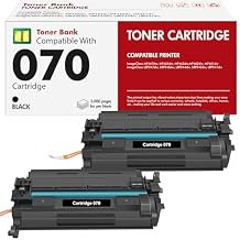 070 Toner Cartridge Black 2-Pack Compatible for Canon 070 Toner Cartridge 070H CRG070 CRG-070 CRG070H for Canon imageCLASS MF465dw MF462DW LBP247dw LBP246dw MF460 LBP240 MF462 LBP247 LBP246 Printer