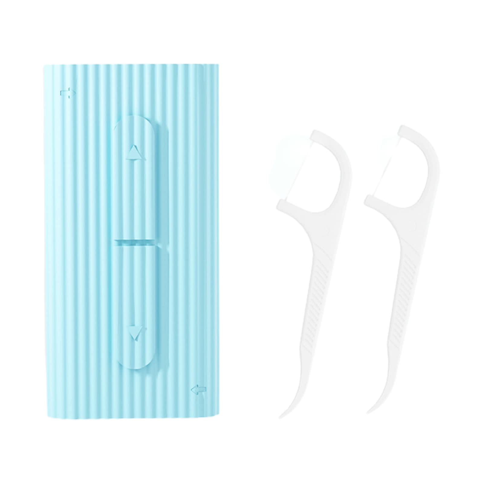 Automatic Portable Flosses Storage Case - VALINK Floss Dispenser Portable Storage Box Flossers for Adults dental floss storage