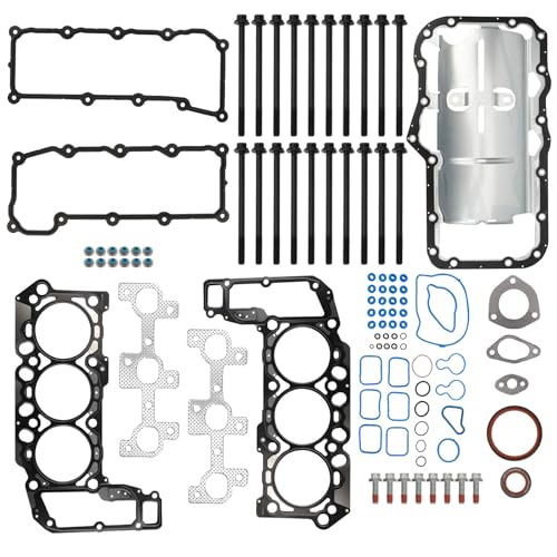 Image of IRONTEK HS26229PT Cylinder Head Gasket Set with Bolts fit for Dodge Dakota /Durango 2004-2005, for Jeep Grand Cherokee 2005 / Liberty 2002-2005#ES71129-1
