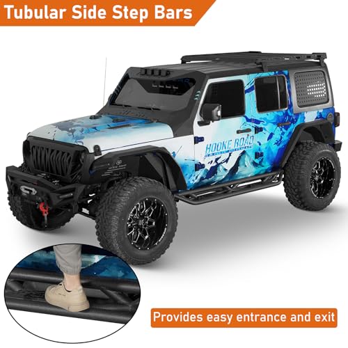 Estribos laterales para Jeep Wrangler JL 2018-2026 miniatura 4