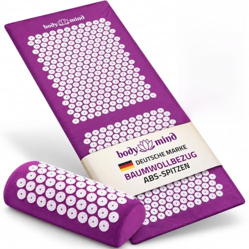 BODY & MIND® Akupressurmatte Größe L, Akupunkturmatte mit...