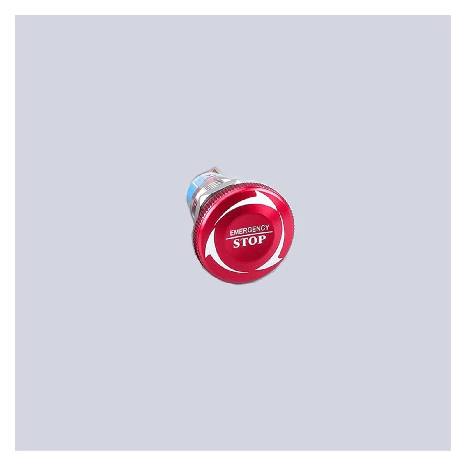 Bouton d'arrêt d'urgence 16mm FYOCOXDS étanche en métal pour panneau de contrôle 12V 220V