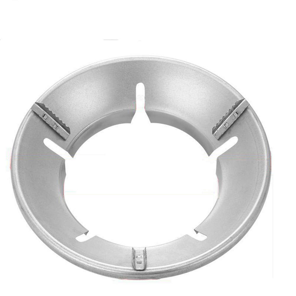 Wok Ring/Non Slip Stove Stainless Iron Fire Stove Cover Energy Saving Gas Hood Windproof Gather Fire Kitchen Pan Holder Stand Stove Rack for Gas Hob - Gas Stove