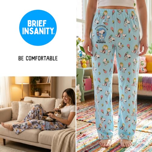 Image of BRIEF INSANITY Sesame Street Character Pajama Pants for Men & Women - Soft Loose-Fit Lounge Bottoms with Side Pockets