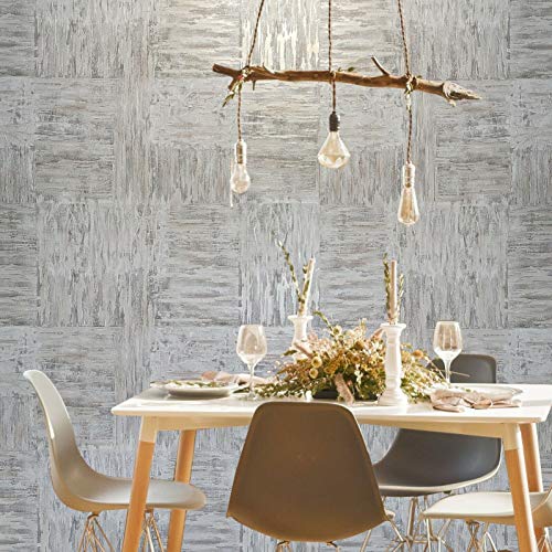 113 sq.ft Rolls Modern Wallpaper Vinyl Non-Woven Slavyanski wallcoverings Gray Pearl Brass Cream Gold Metallic Textured Contemporary wallcovering Faux Plaster Stone Textures Plain Wall coverings