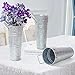 Notakia Galvanized Metal Vases Farmhouse French Flower Bucket Vases for Cut Flowers for Home Decor and Wedding Table Centerpiece Decorations (Silver Set of 8)