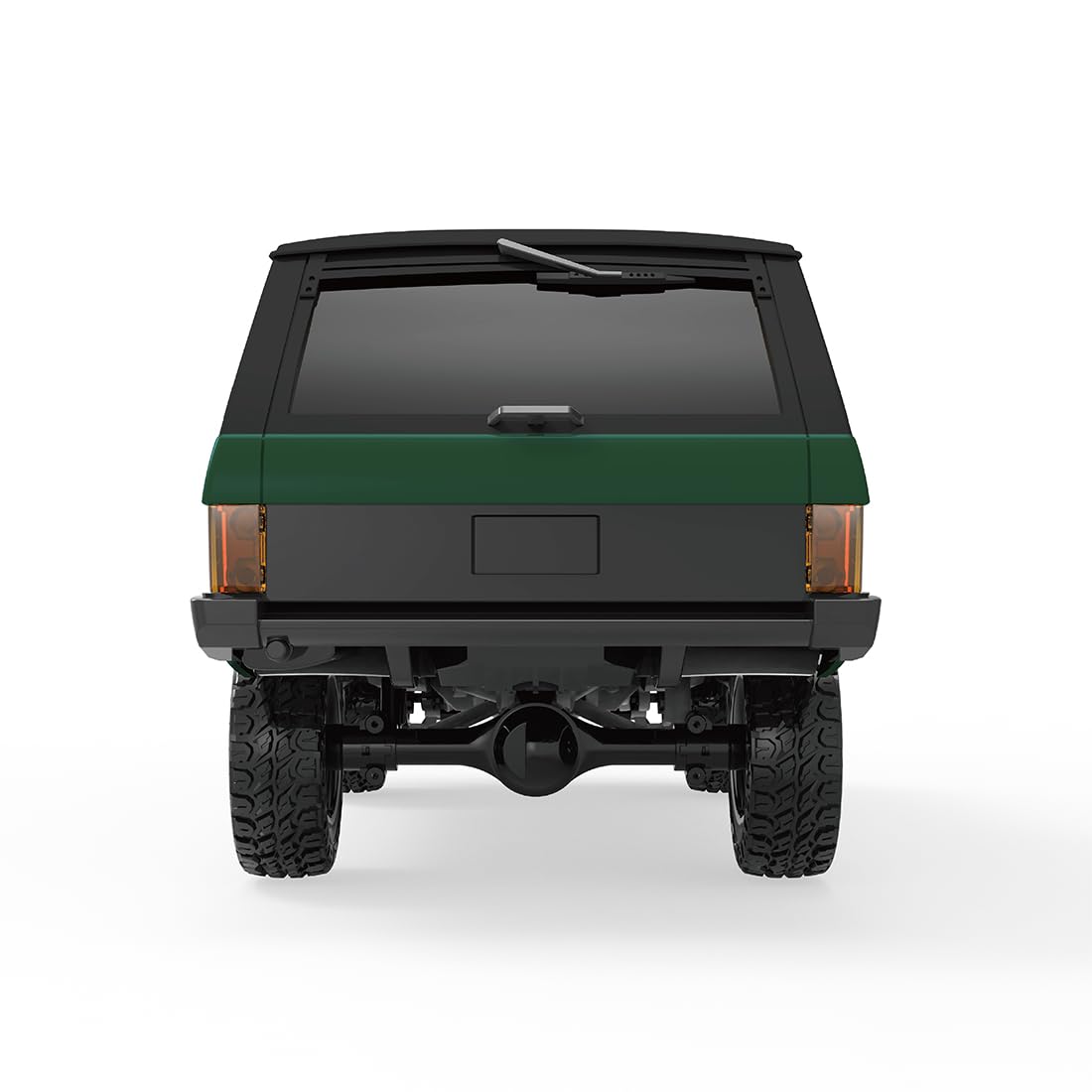 RC Draft Crawlers, skala 1/18 2,4 G 3CH 4WD Off-Road RC model samochodu z wysuwanymi reflektorami, prezent dla dorosłych (wersja RTR/zielony)