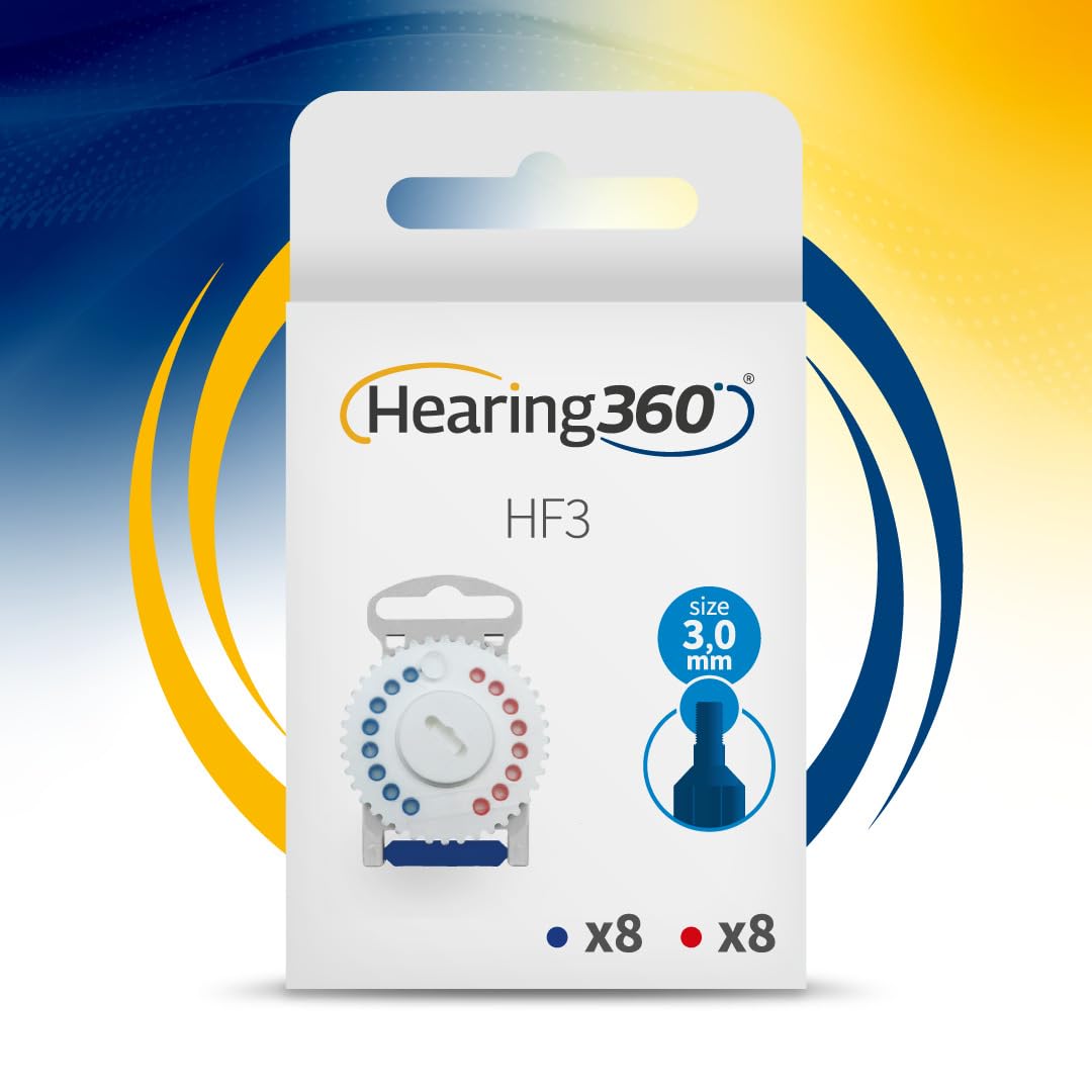 Filtros protector de humos HF3 para audífonos Phonak, Resound, Beltone, Interton