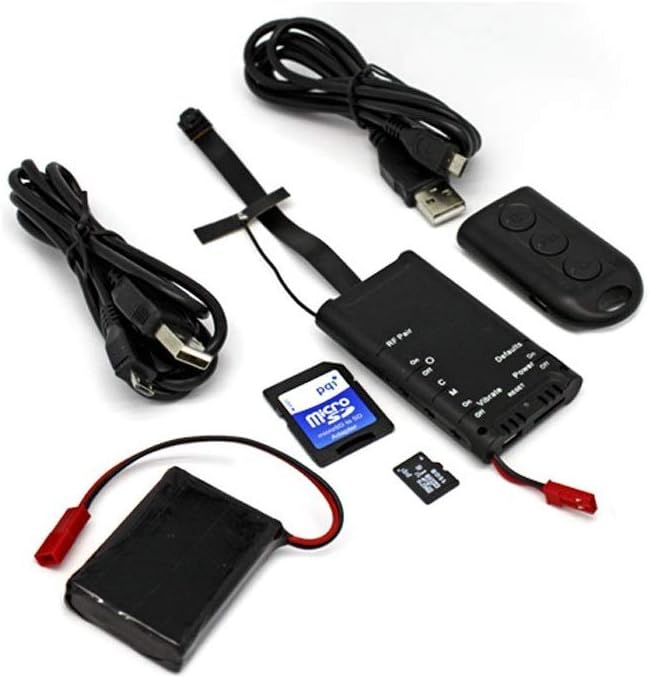 LawMate PVDY10i Portable Remote Controlled 1080p HD Motion Activated WiFi DVR with Hidden Camera 66 Degree View Angle