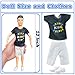 Interactive Family Toy Fun Action Figures Set, Imaginative Family Doll Play