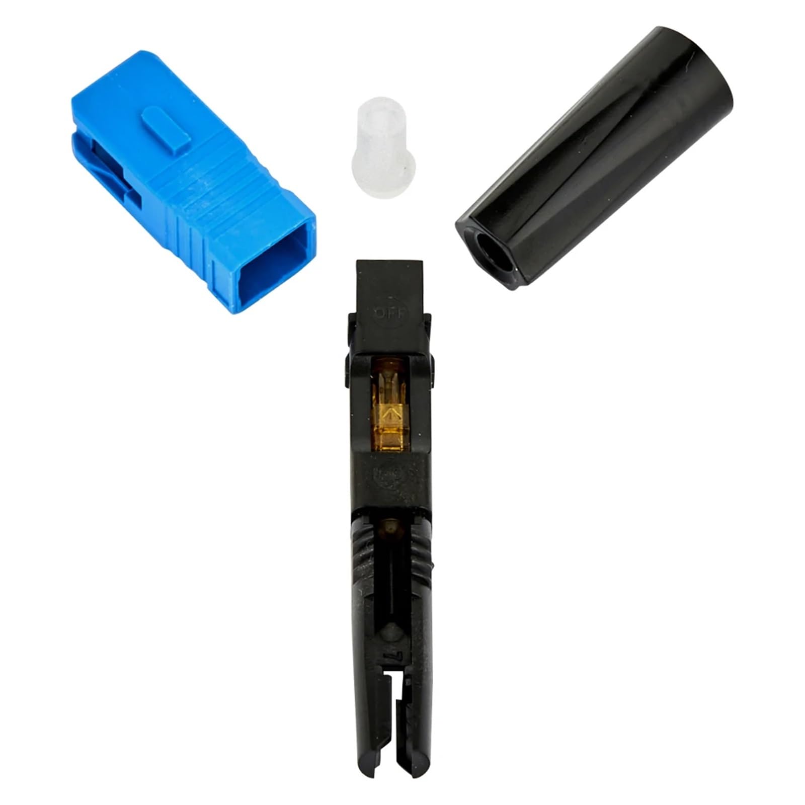 1 connecteur rapide à fibre optique SC FTTH(UPC)