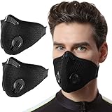 AGKupel Dust Mask, Motocycle Mesh Cover Lug-Type Dust Mask Half Face Bike Mask Washable Face Cover f