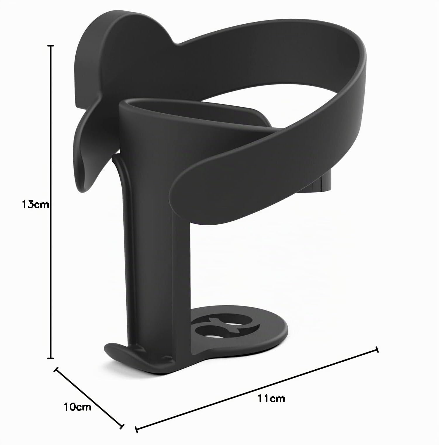 Cybex 2 en 1 - Soporte para Cochecito de Correr AVI, teléfono Celular y Soporte para Botellas, Color Negro
