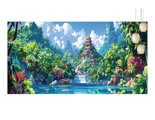 Broderie diamant kit complet de grand format 60x150cm motif arbres - 2