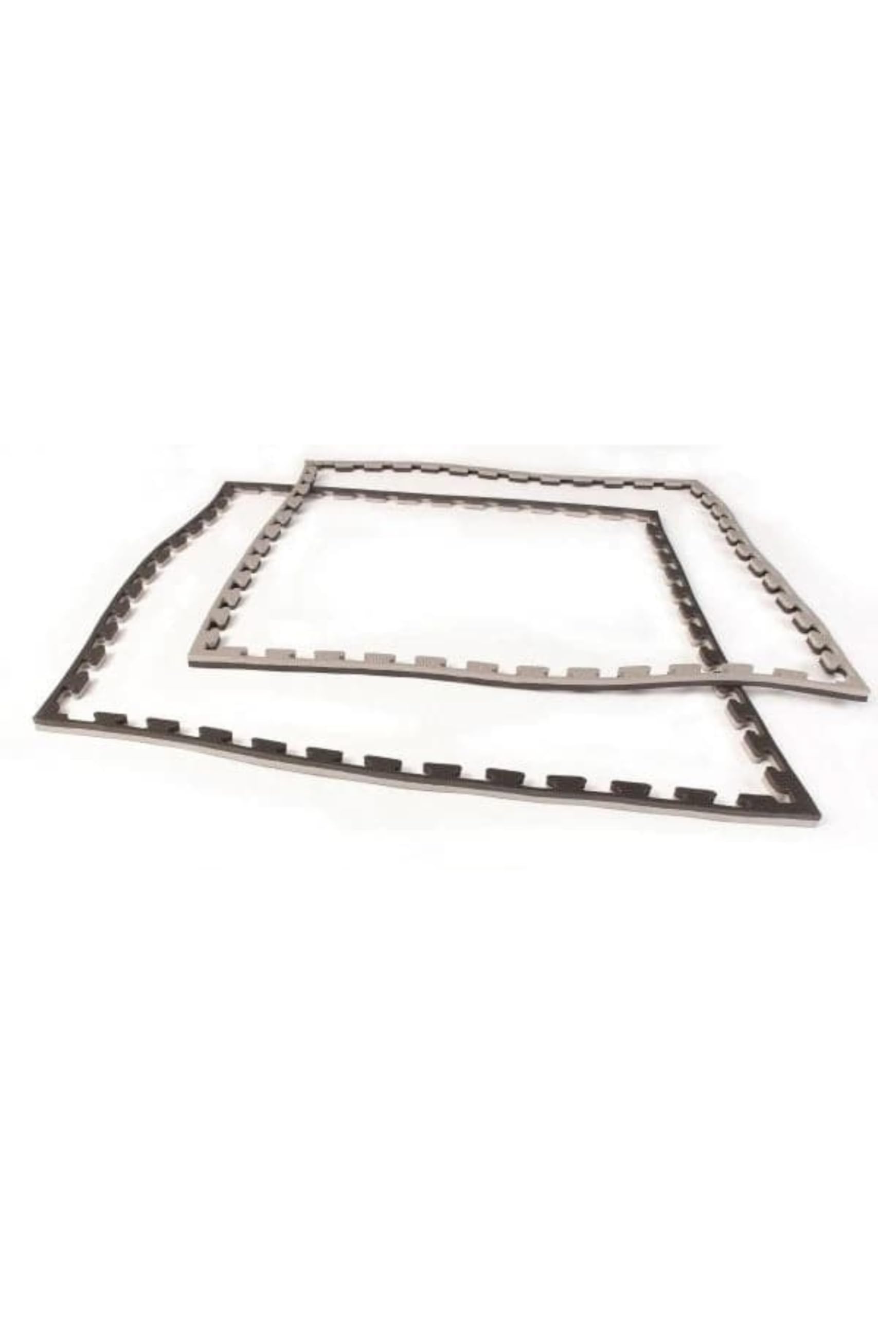Tatami Puzzle de Goma SBR, 100x100x4 cm, Suelo Deportivo Antideslizante, Alta Densidad 80 kg/m³, para MMA, Judo, Artes Marciales, Gimnasios (Negro/Gris, Set 5)
