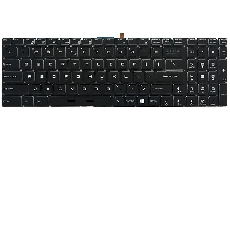 Clavier de remplacement pour MSI GF75 Thin idéal en voyage